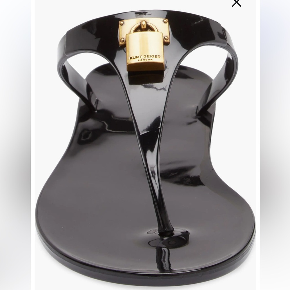 Kurt Geiger Black Brixton Sandals